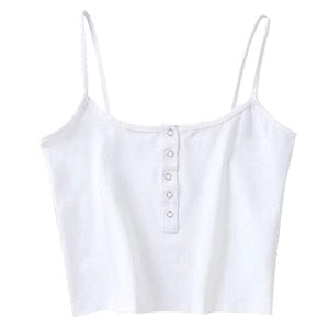 Summer 2019 Women Strap Crop Top Women Sexy Backless Leakage Navel Solid Camisole Sexy Tank Top Tube Top Breathable Crop tops