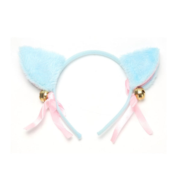 6 Colors Beautiful Masquerade Halloween Cat Ears Cosplay Cat Ear Anime Party Costume Bow Tie Bell Headwear Headband Anime