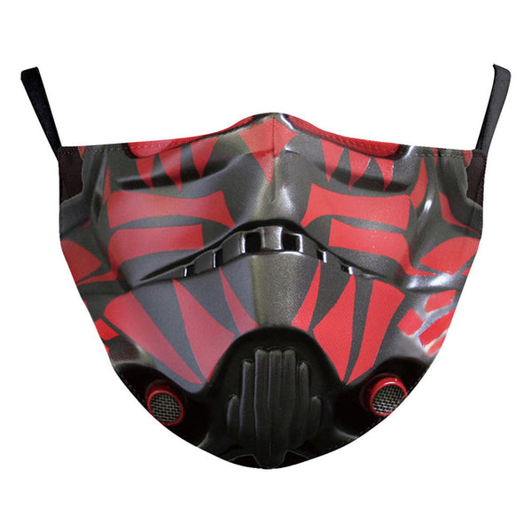 Star Wars Face Mask Darth Vader Mandalorian Cosplay Adult Dustproof Masks