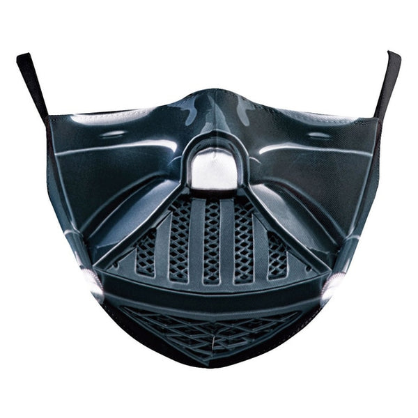 Star Wars Face Mask Darth Vader Mandalorian Cosplay Adult Dustproof Masks