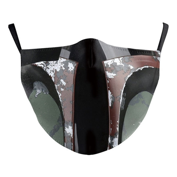 Star Wars Face Mask Darth Vader Mandalorian Cosplay Adult Dustproof Masks