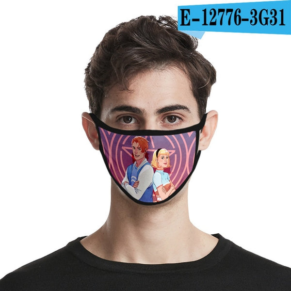 Movie Riverdale Mask Cosplay Masks Reusable Mascarillas Washable Serpent Society Mask Cotton Dustproof party Props