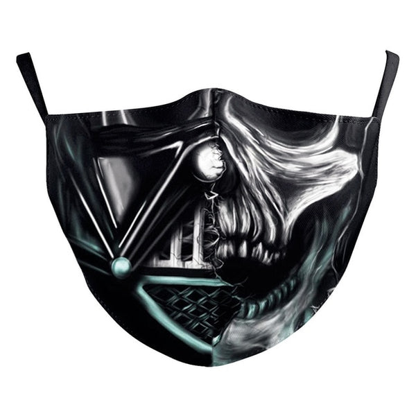 Star Wars Face Mask Darth Vader Mandalorian Cosplay Adult Dustproof Masks